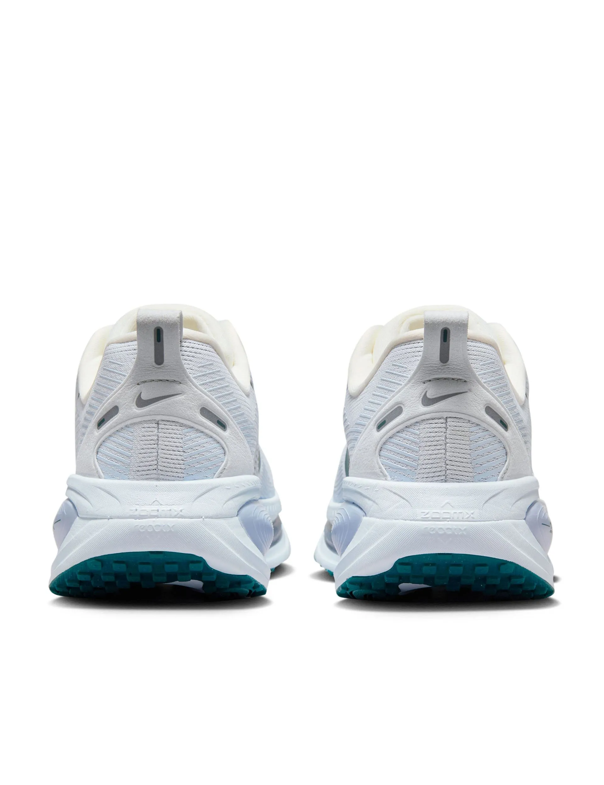 Vomero 18 Running Shoes - Summit White/Blue Tint/Geode Teal multi - density sole