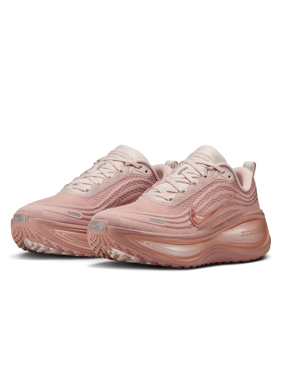 Vomero Plus Running Shoes - Particle Pink/Silt Red/Metallic Silver/Metallic Rose Gold Sustainable Footwear Technology Superior Look