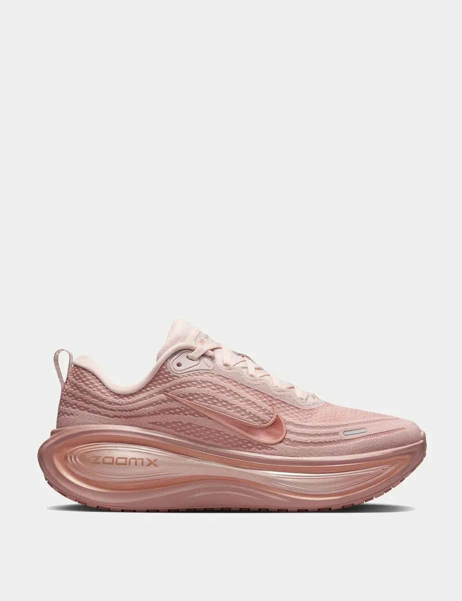 Vomero Plus Running Shoes - Particle Pink/Silt Red/Metallic Silver/Metallic Rose Gold City Pace