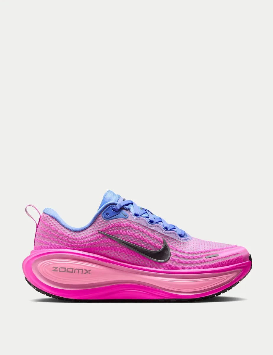 Stylish Design Anatomical fit Vomero Plus Running Shoes - Royal Pulse/Fire Pink/Pink Spell/Metallic Dark Grey