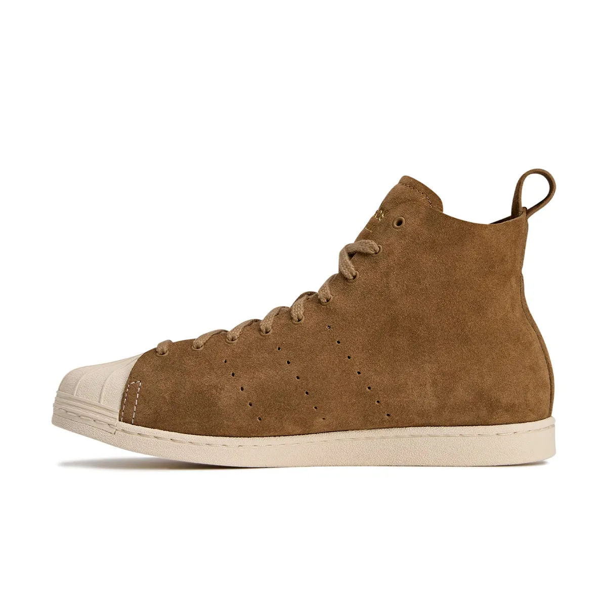 Multi Purpose Memory Foam Casual Wear   Wales Bonner Superstar Hi 'Brown'