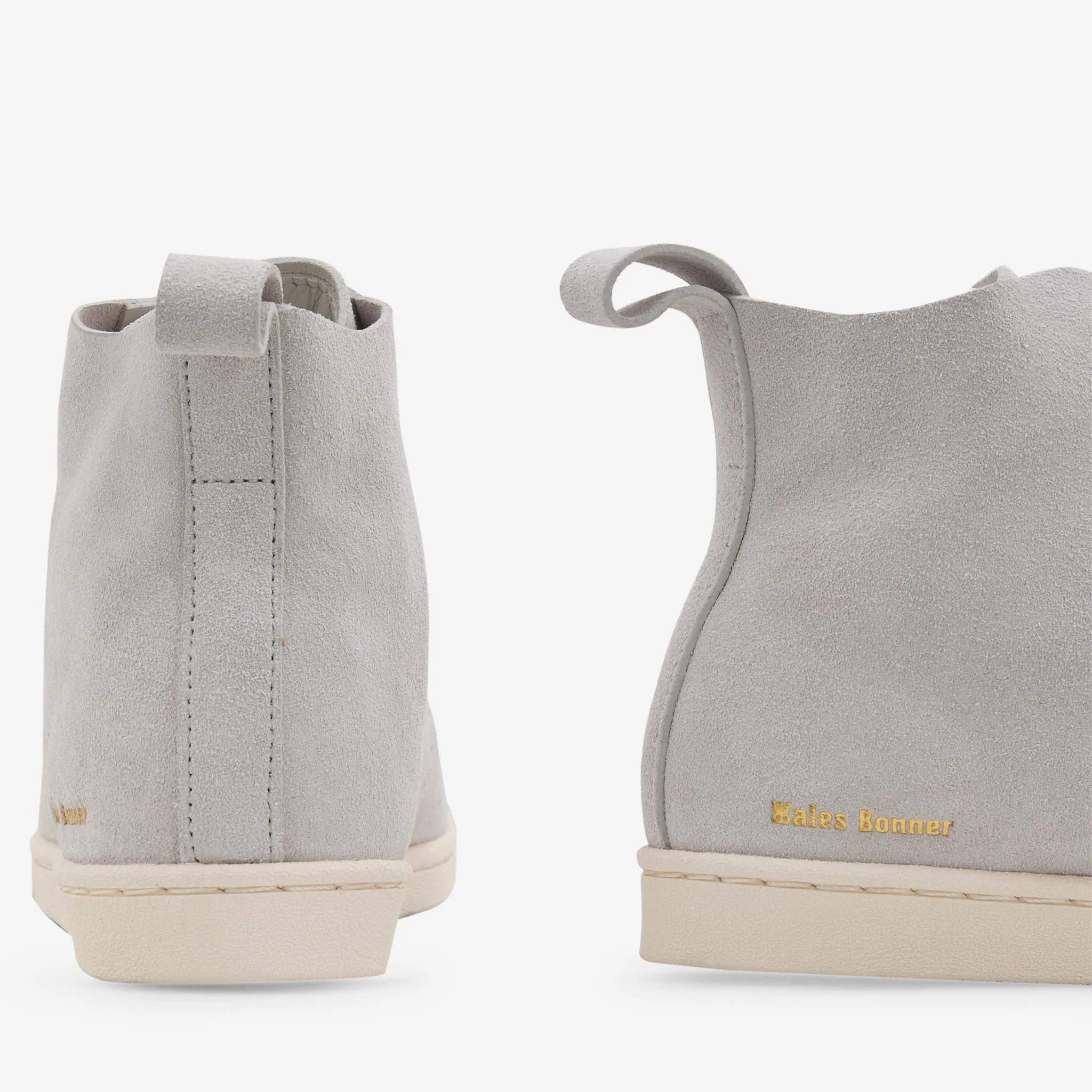 Wales Bonner x Superstar Hi Mist Stone | Wonder White | Gold Metallic Outdoor Casual
