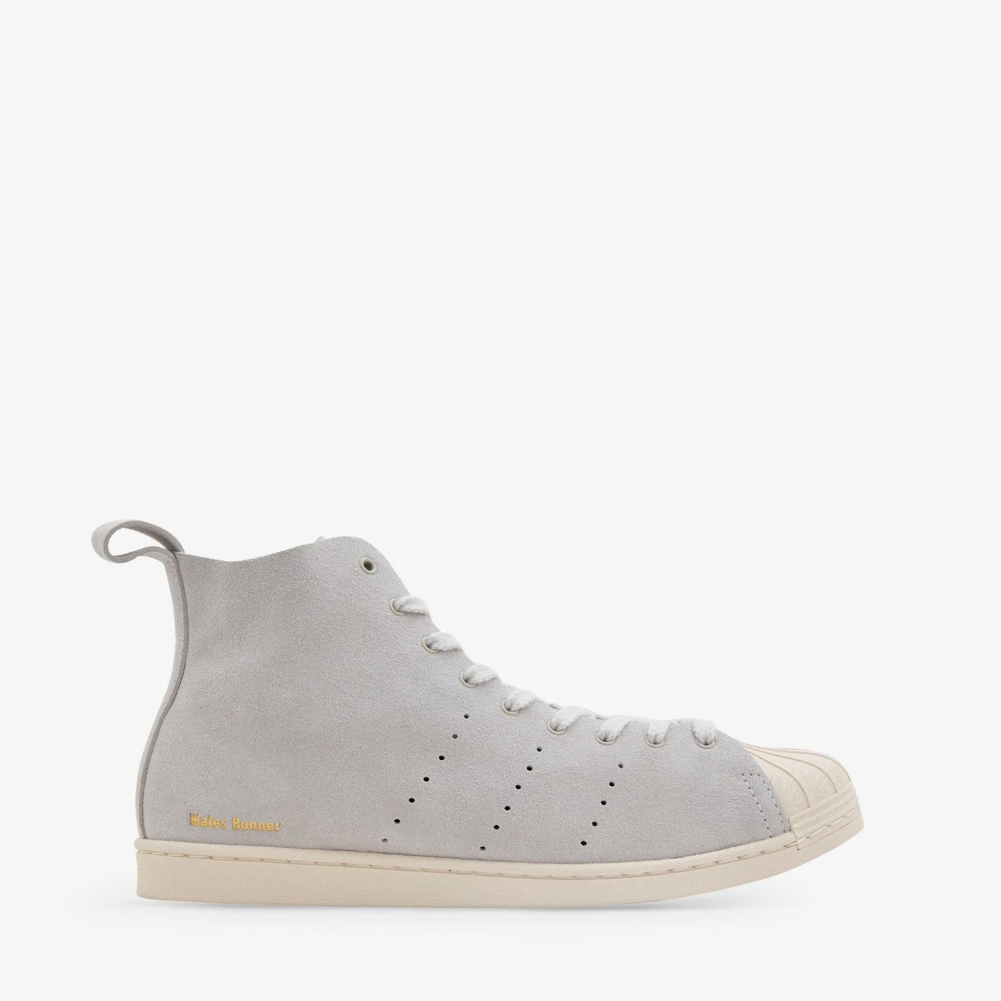 Comfort First Wales Bonner x Superstar Hi Mist Stone | Wonder White | Gold Metallic