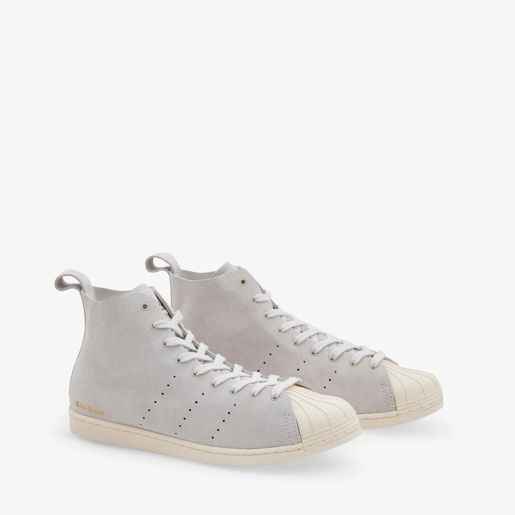 Wales Bonner x Superstar Hi Mist Stone | Wonder White | Gold Metallic Student wear