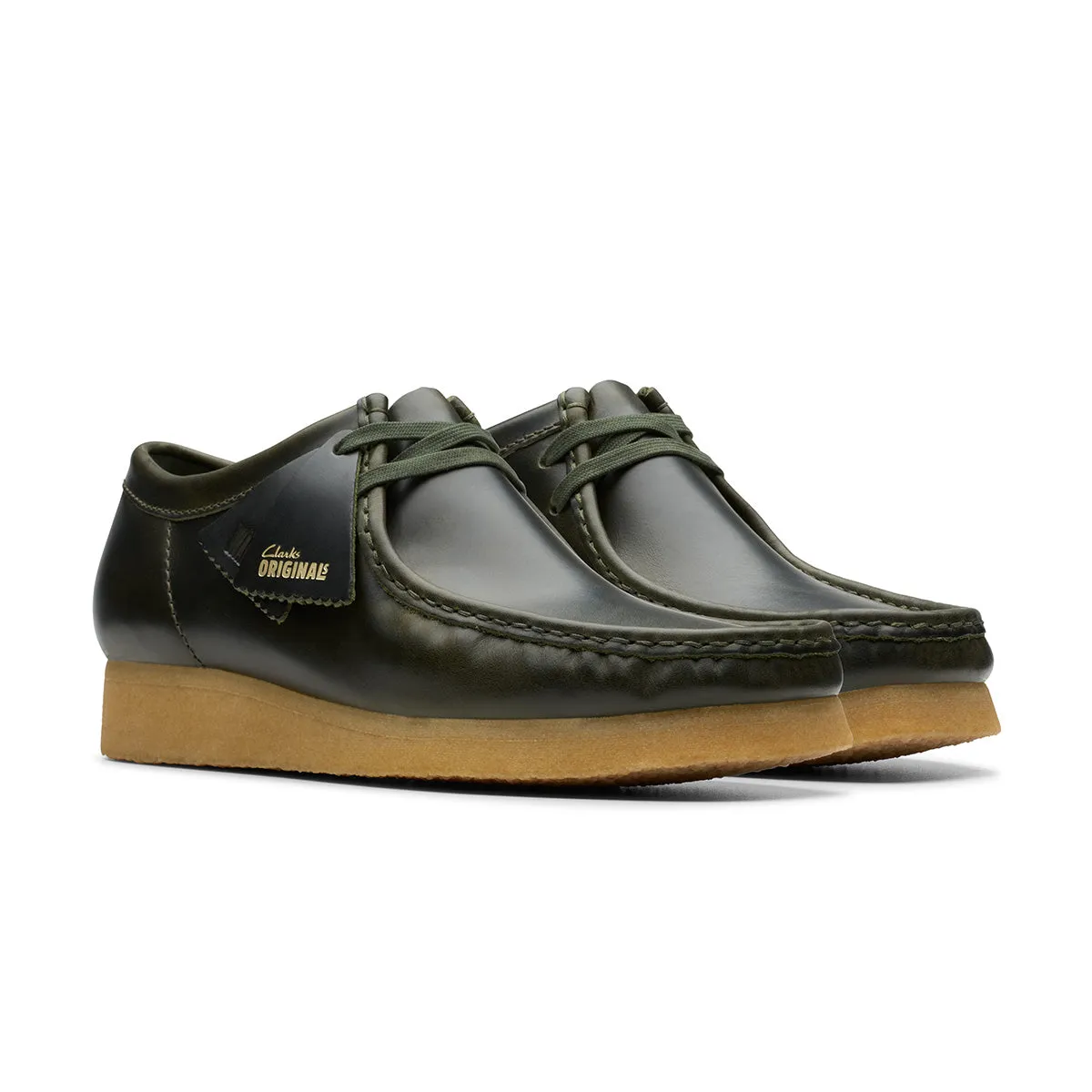 Quick Dash Wallabee 'Forest Green Leather'