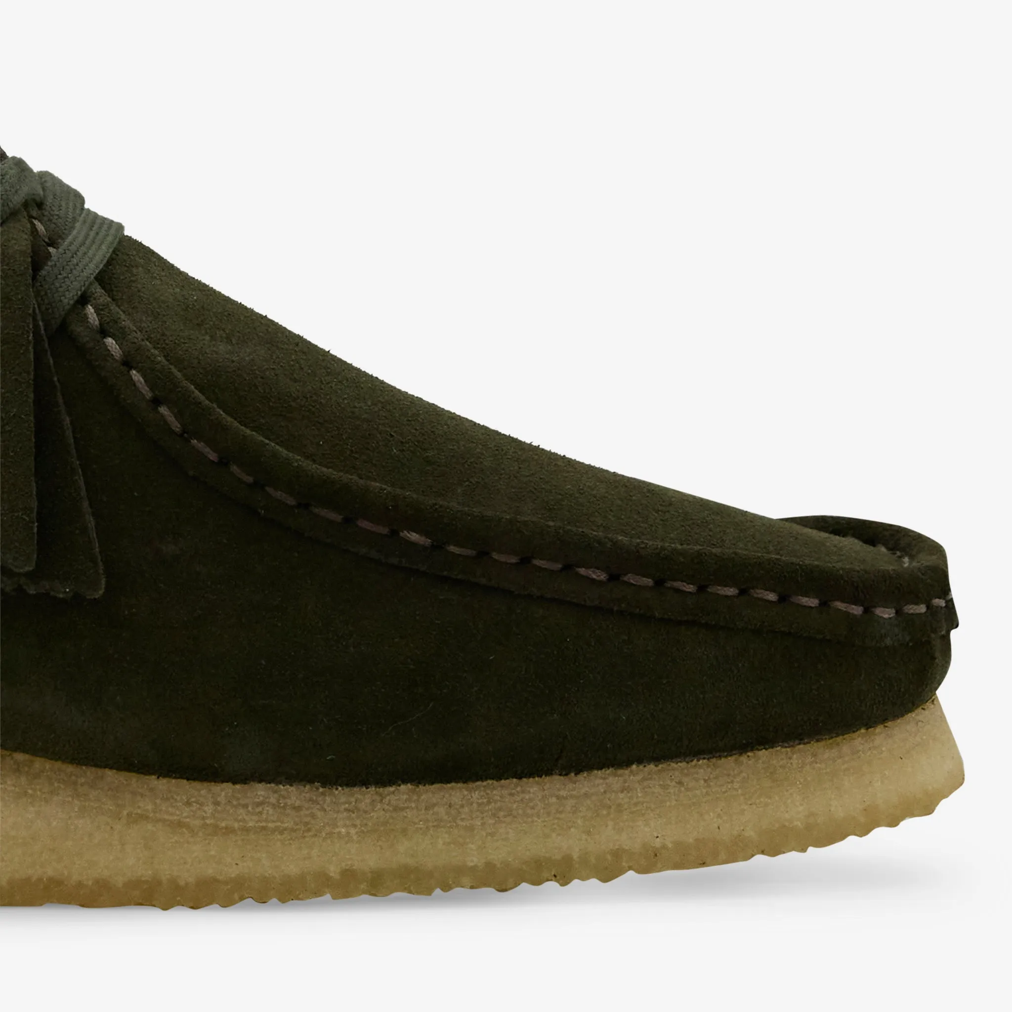 Trail Ease Wallabee Forest Green Suede