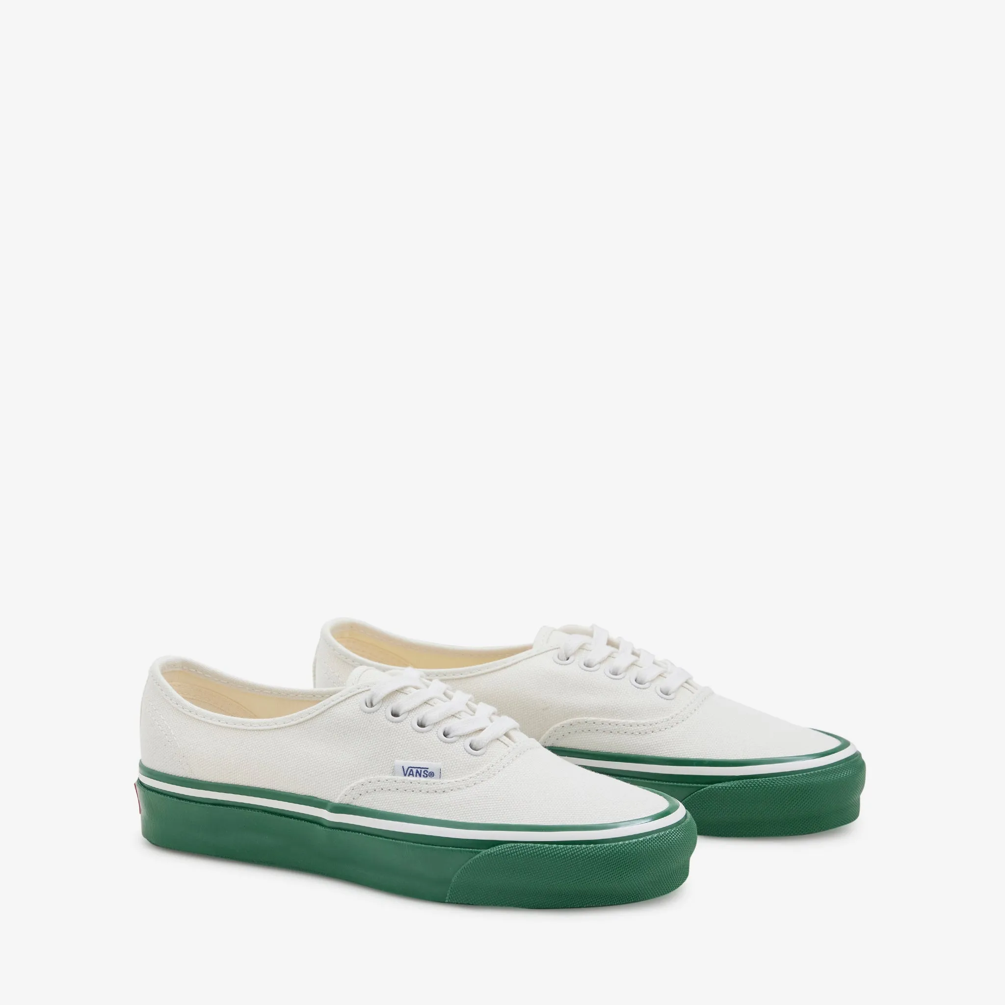 Authentic 44 Duck Canvas White | Green Classic Comfort Leisure Fit