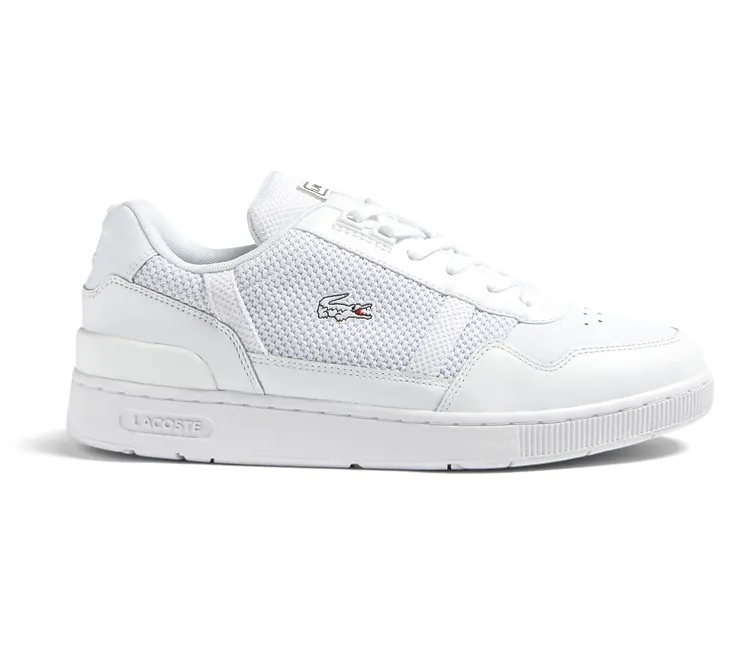 Supportive sole Garden Tour Men's Lacoste T-Clip 123 3 SMA (White)