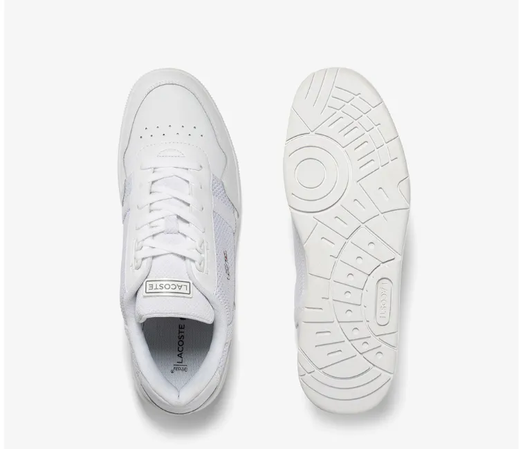 Men's Lacoste T-Clip 123 3 SMA (White) Clogs