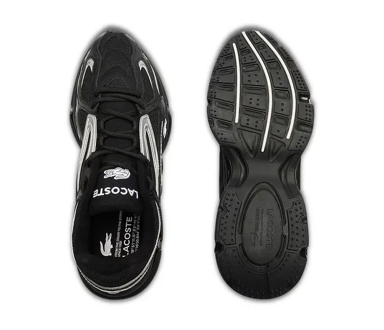 Dusk Run Dot Play Men's Lacoste L003 2K24 124 1 SMA (Black)