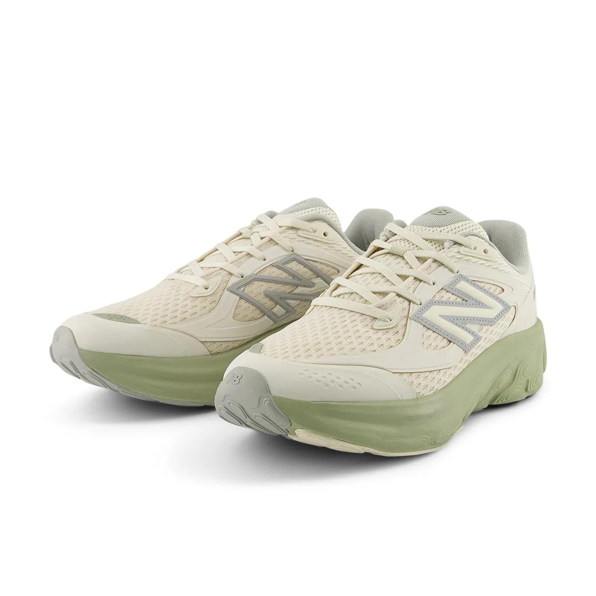 Lace Tie Slip On FF Trainer 'Linen Olivine'