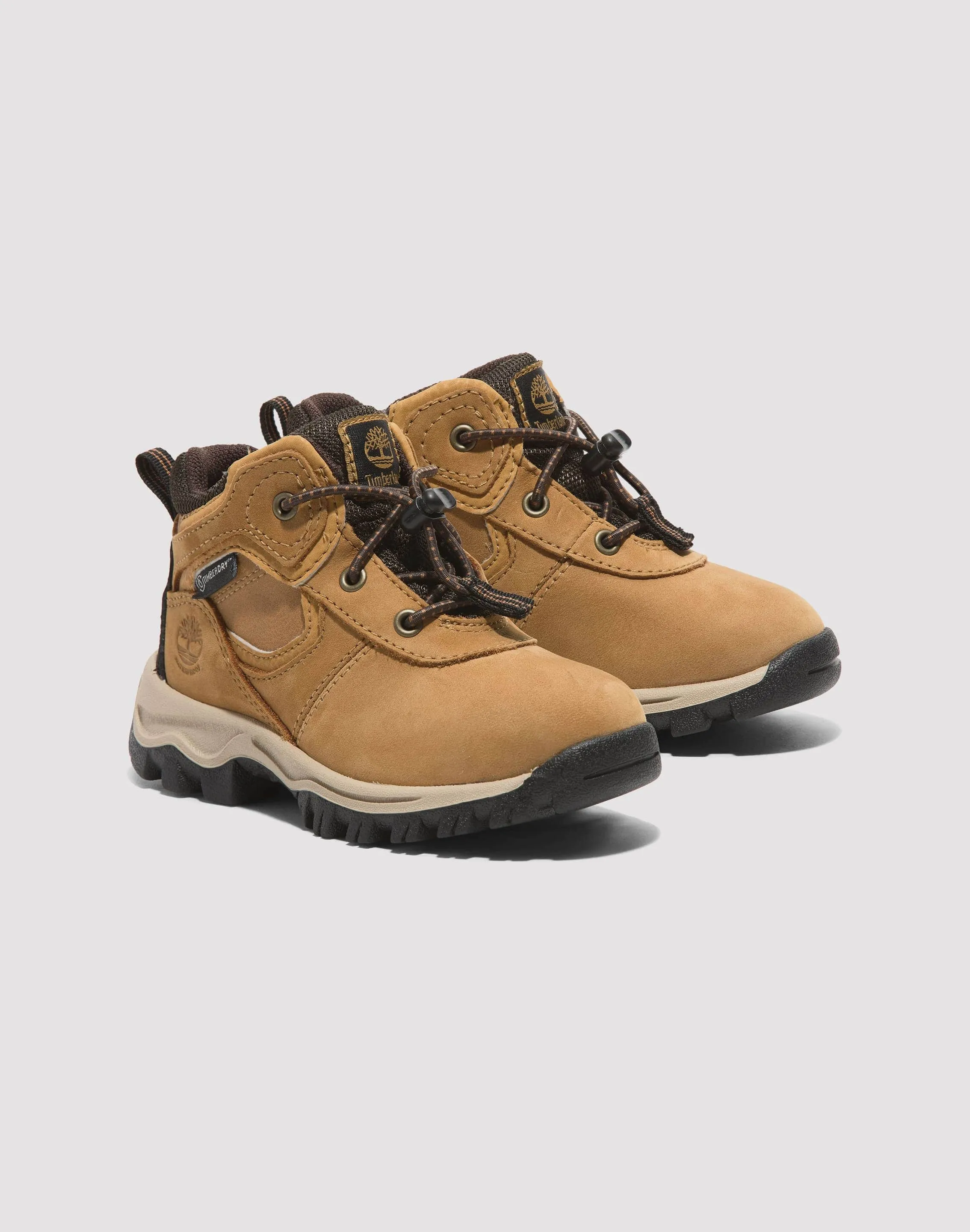 High   Quality Leather Casual Adventure Timberland Mt. Maddsen Mid Lace Up Waterproof Hiking Boot Toddler