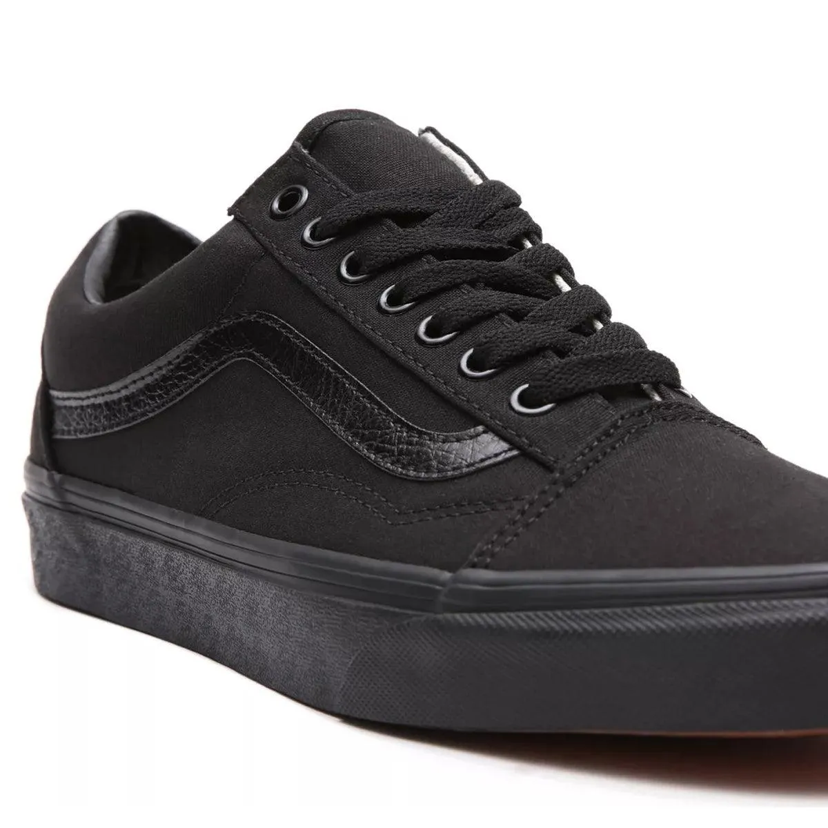 Old Skool 'Triple Black' Sun Glow Wide fit