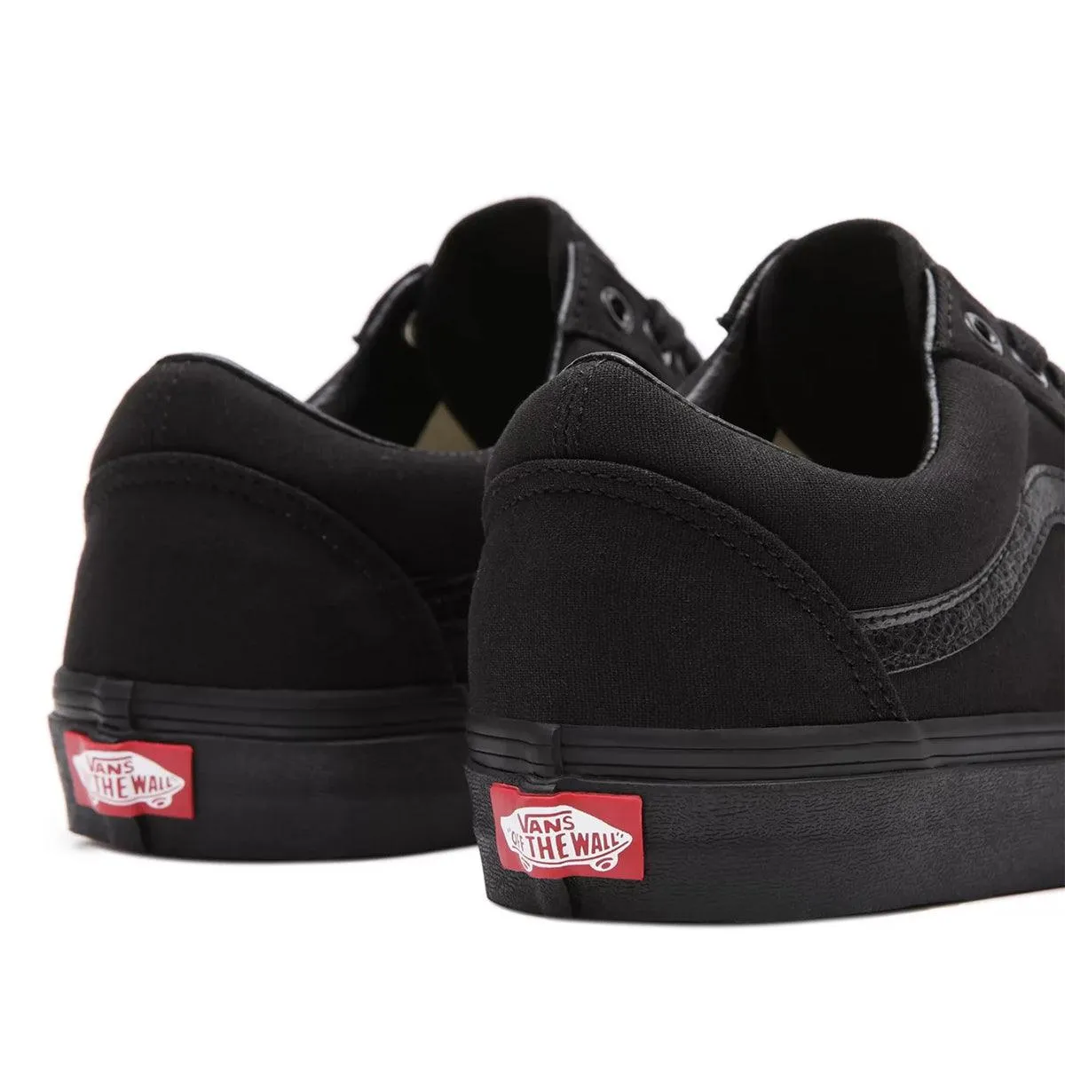 Non Slip Wellness Seekers Snow Ride Old Skool 'Triple Black'