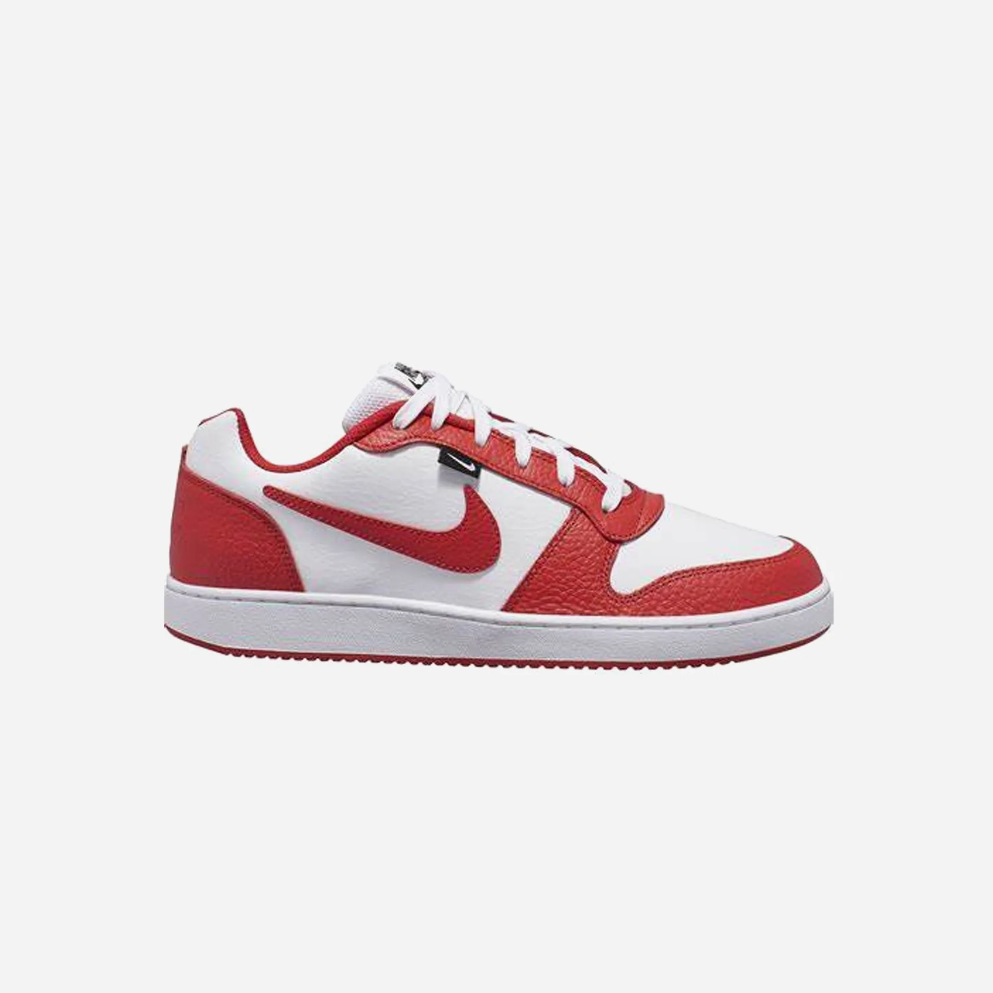 Nike Ebernon Low PRM White University Red Black Abrasion Resistant Welding