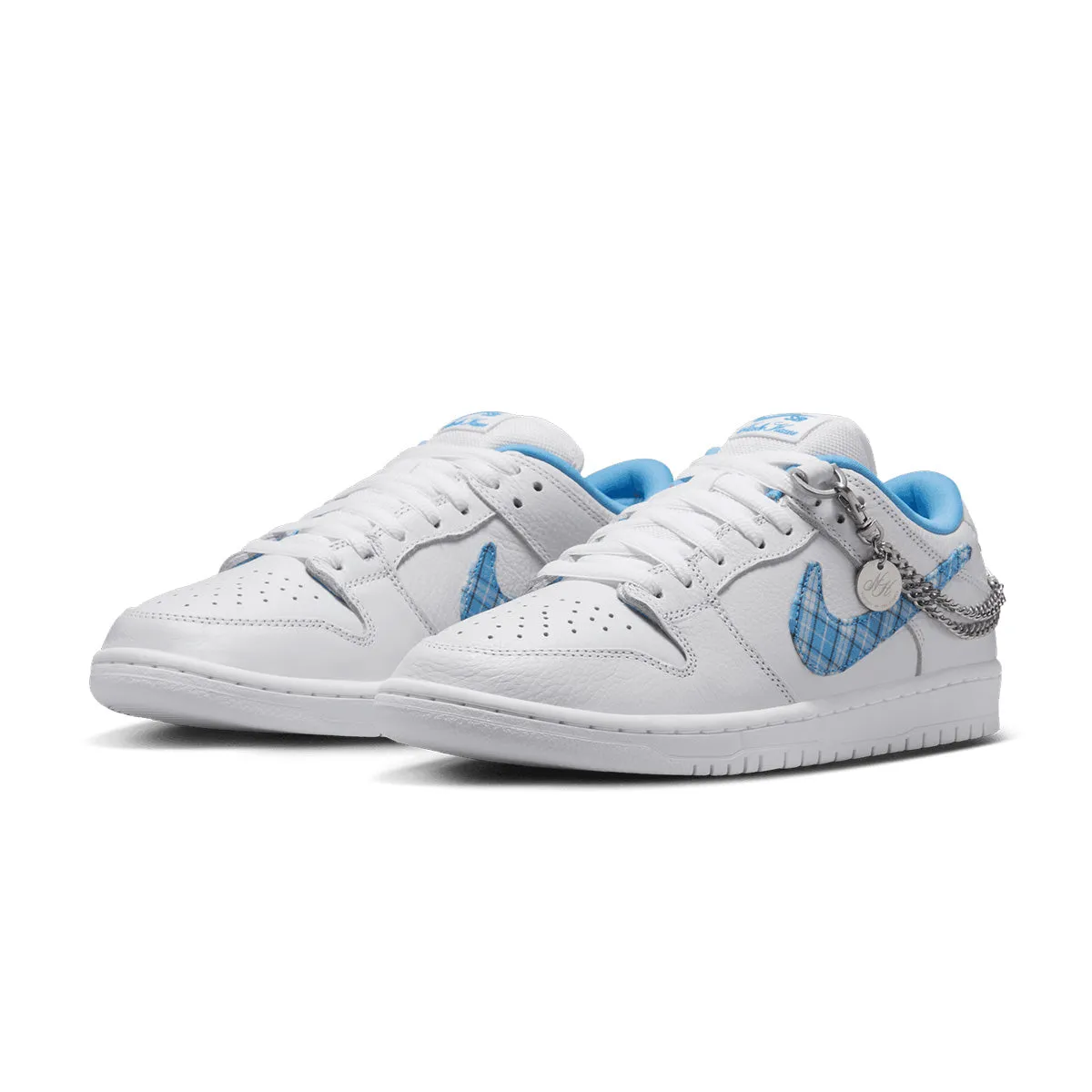 Velvet Soft Bounce Edge   Nicole Hause SB Dunk Low Pro 'University Blue'