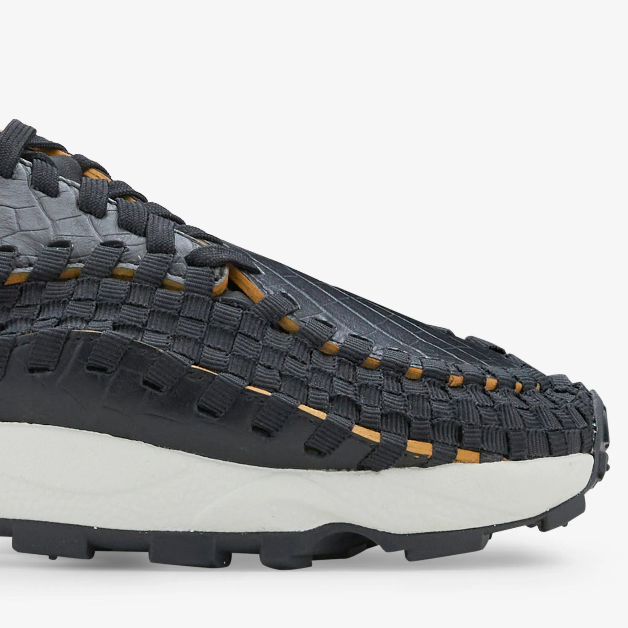 Women's Air Footscape Woven PRM Black | Pale Ivory | Desert Ochre All People Smooth Motion