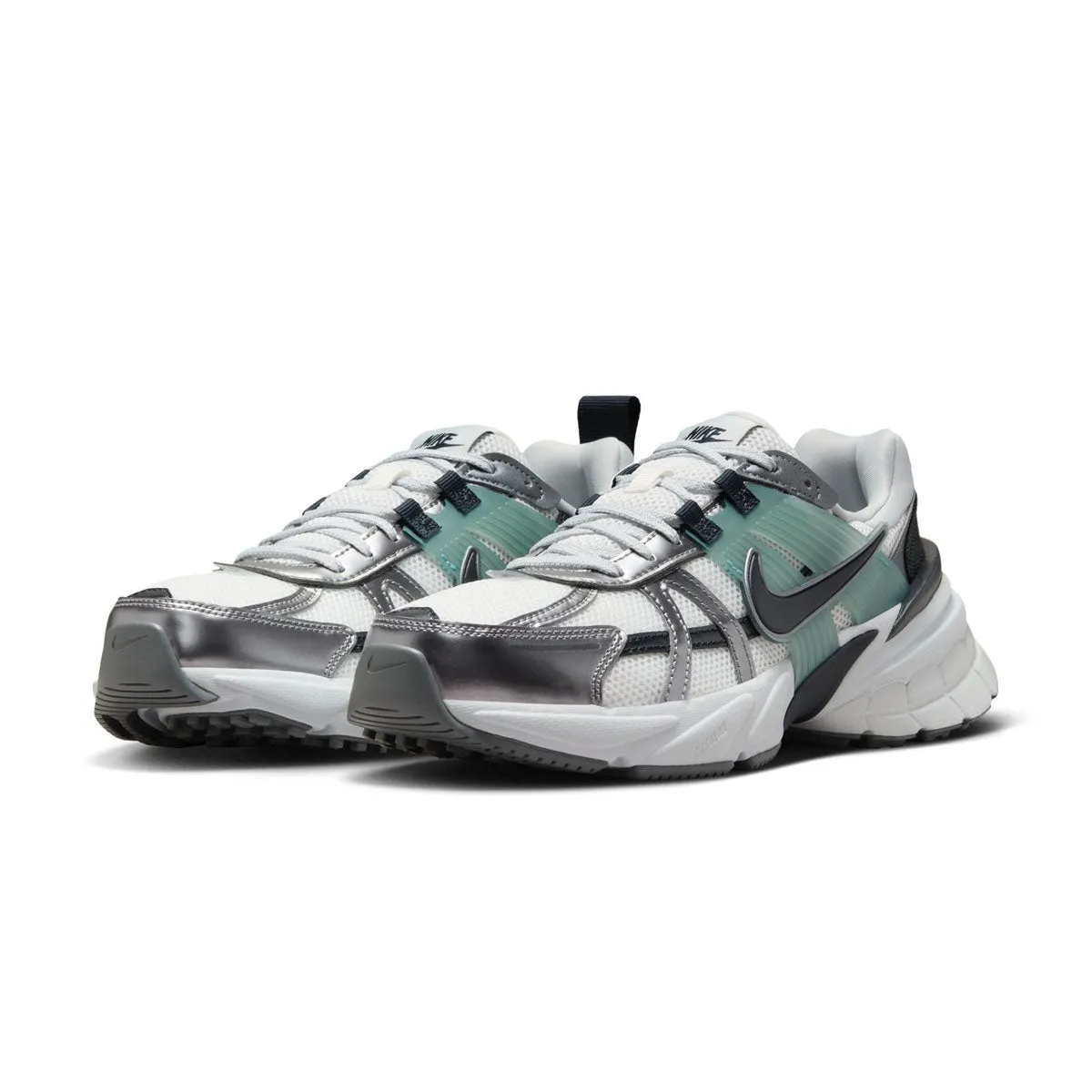 Wmns V2K RUN 'Summit White Dark Obsidian' Cushioned Base Health Focused