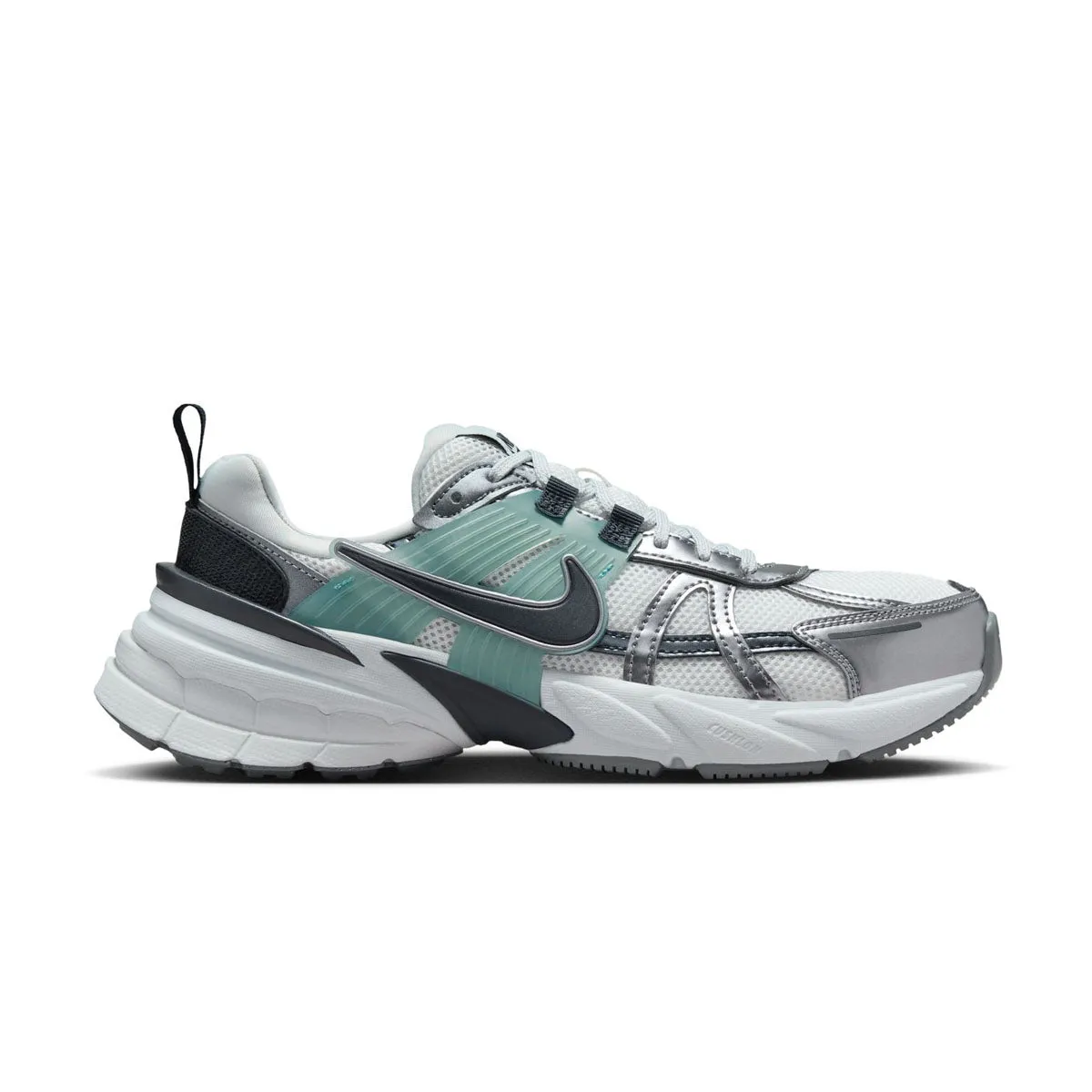 Low Profile Weekend Trip Greek Ease Wmns V2K RUN 'Summit White Dark Obsidian'