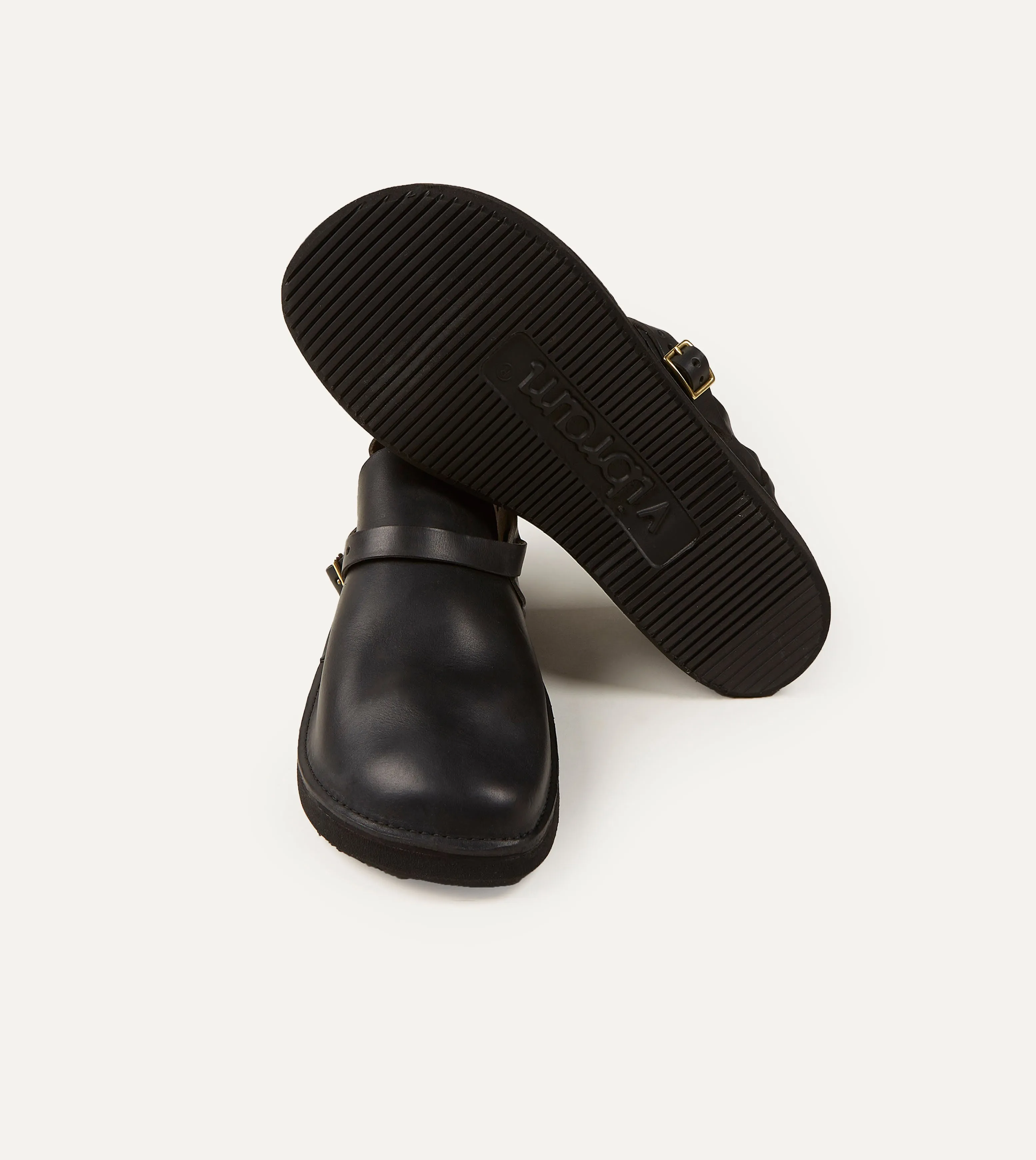 Casual Look Aurora for Drake's Middle English Black Full Grain Leather Shoe