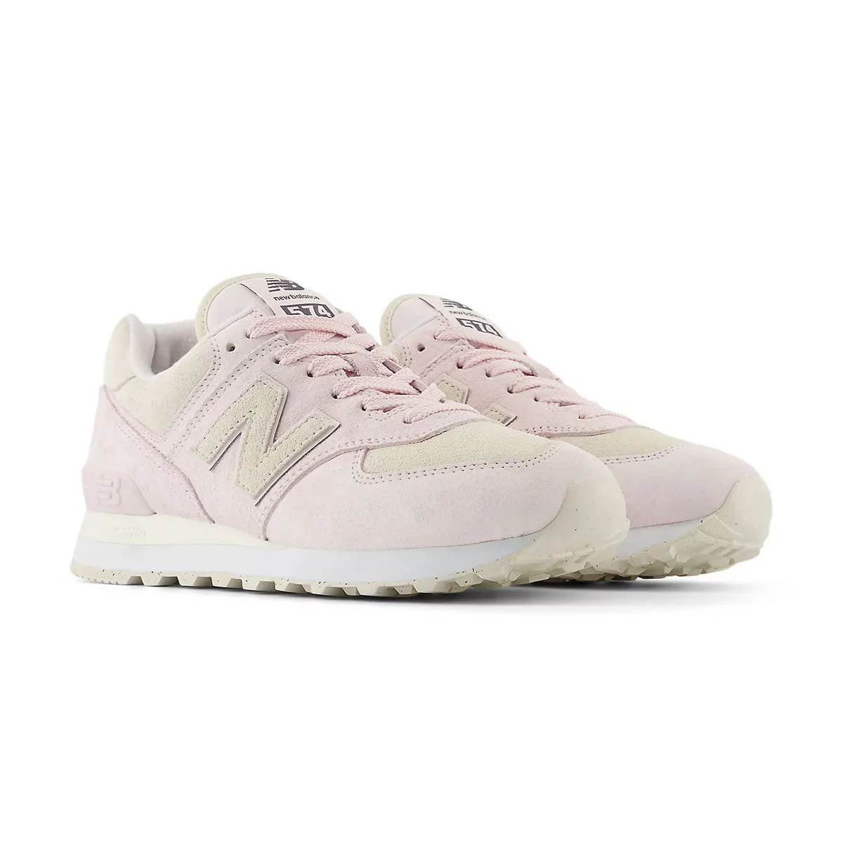 Wmns 574 'Pink Granite' Lace Up Style