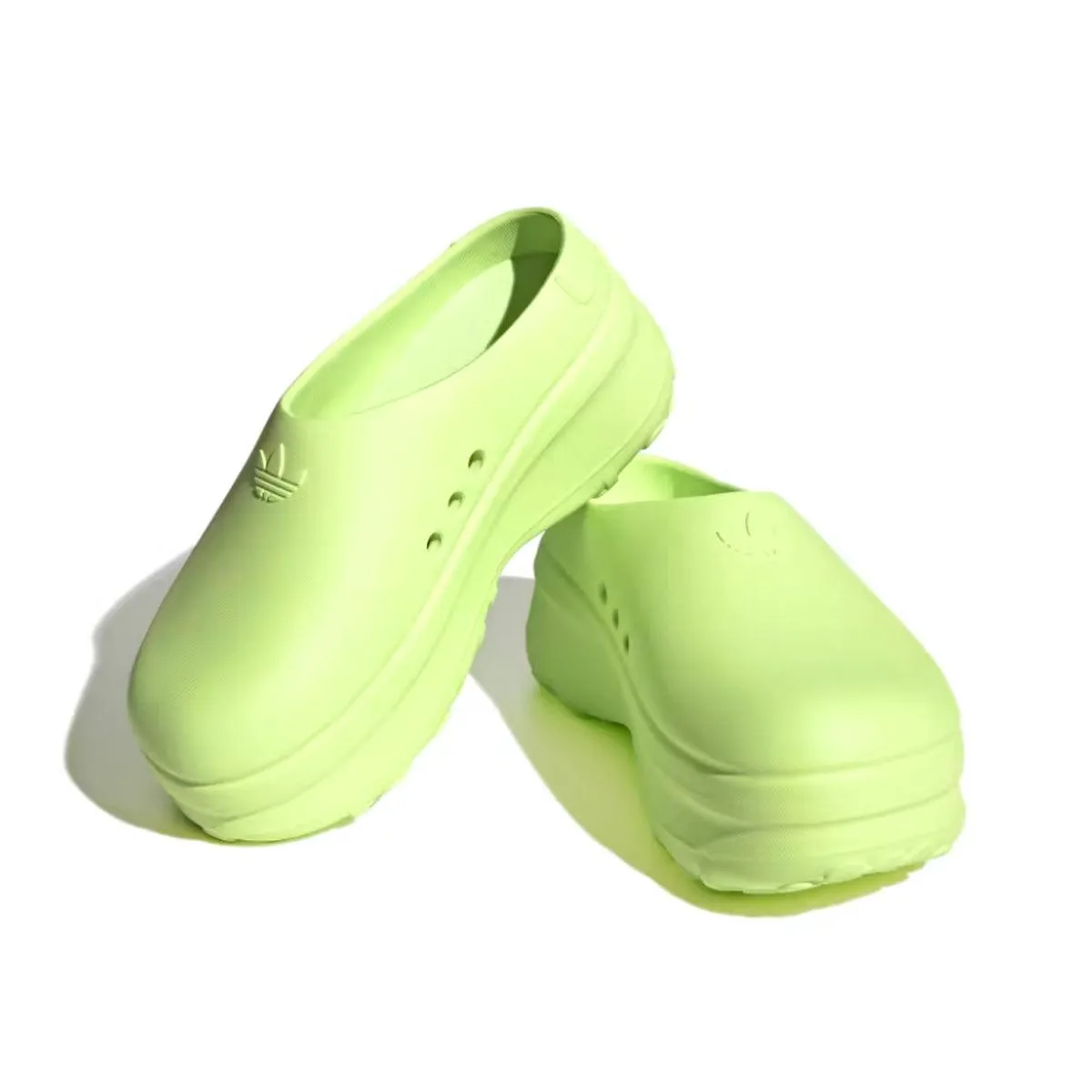 Anti Bacterial School Day Wmns' Adifom Stan Mule 'Lucid Lemon'
