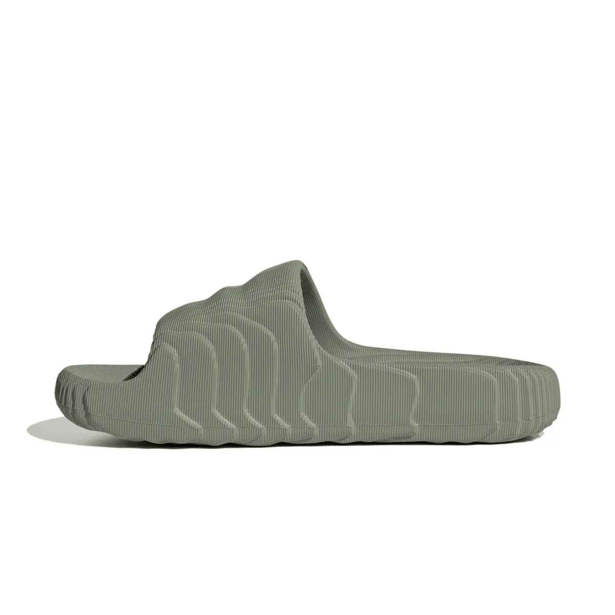 Wmns adilette 22 'Silver Green' Everywhere Fit