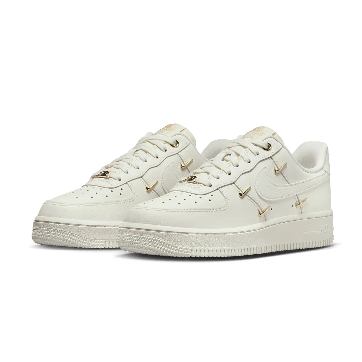 Virtual Step City Pace Wmns Air Force 1 '07 LX 'Sail Metallic Gold'