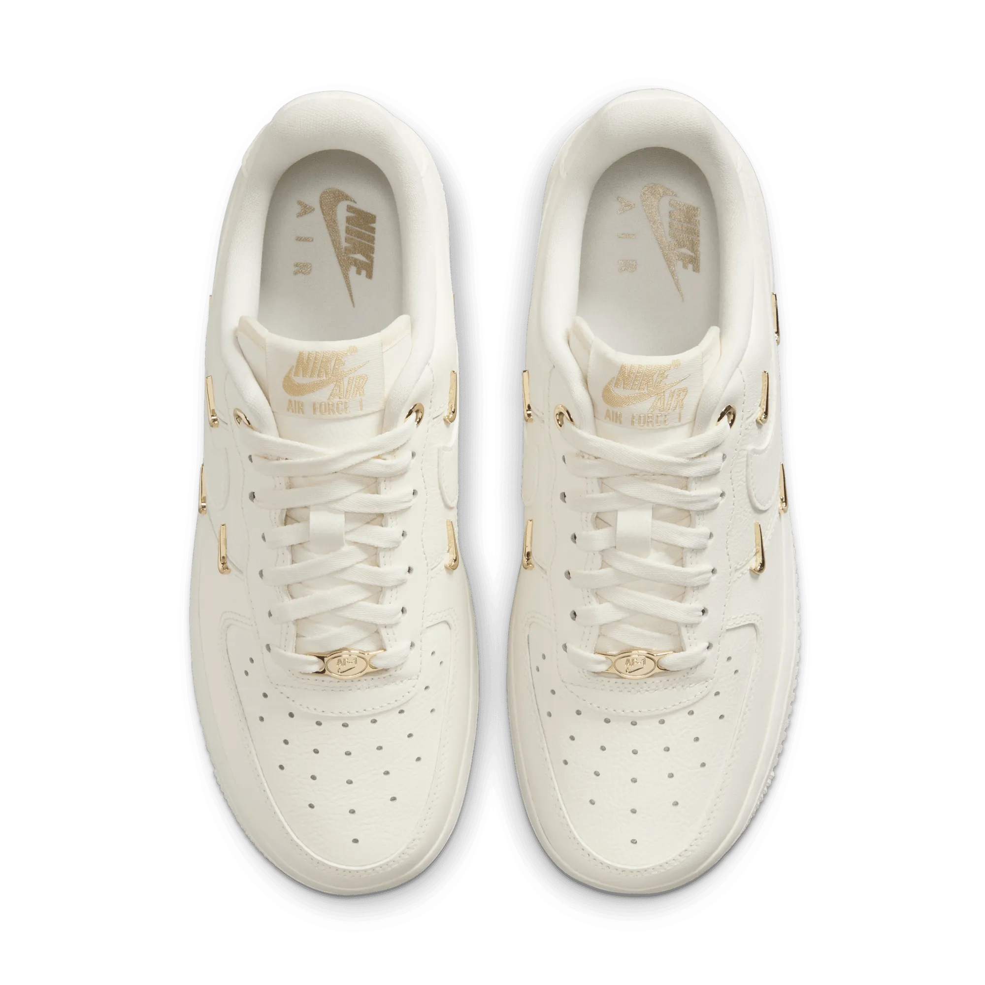 Elastic laces Wmns Air Force 1 '07 LX 'Sail Metallic Gold'