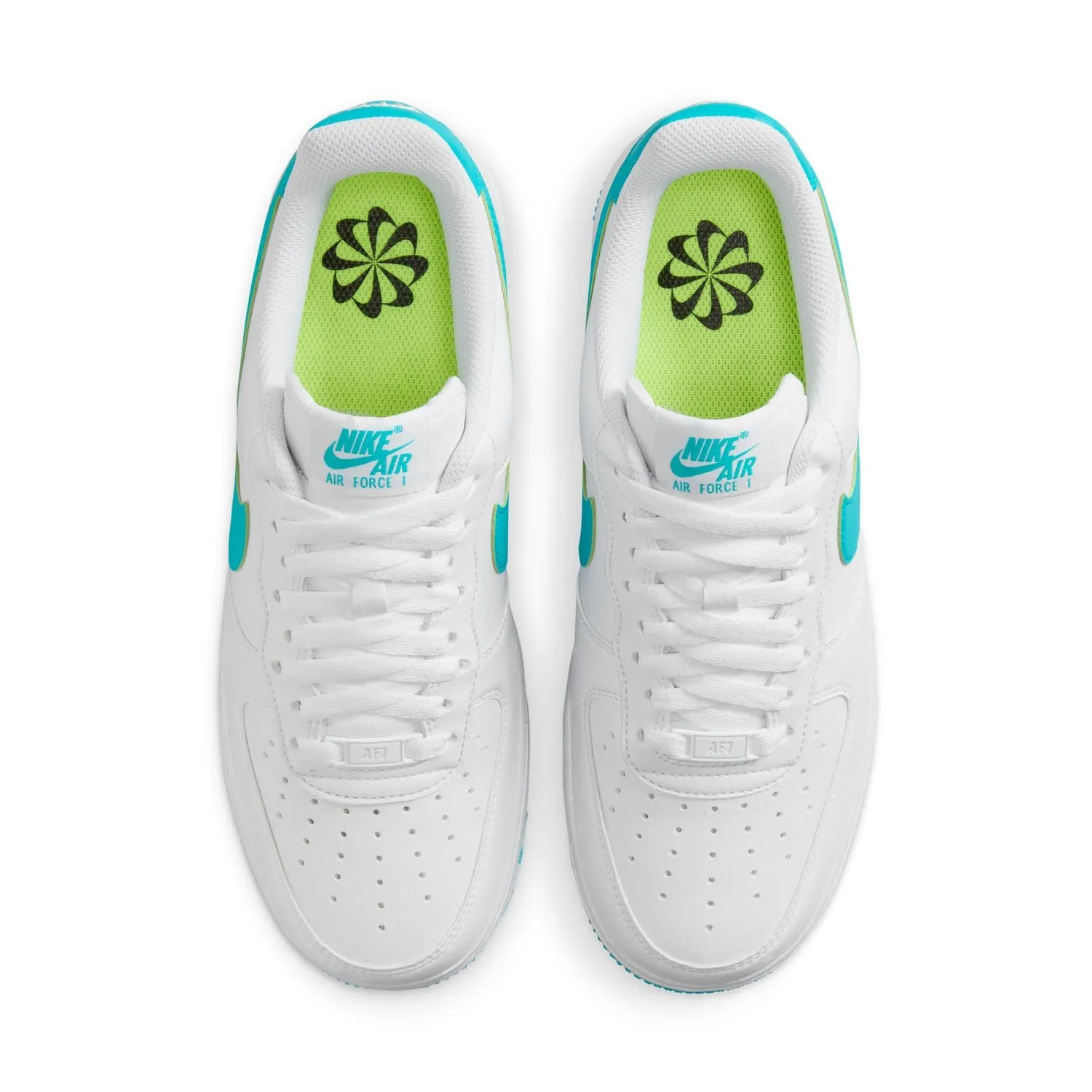Wmns Air Force 1 '07 Next Nature 'White Clear Jade' Rapid pace