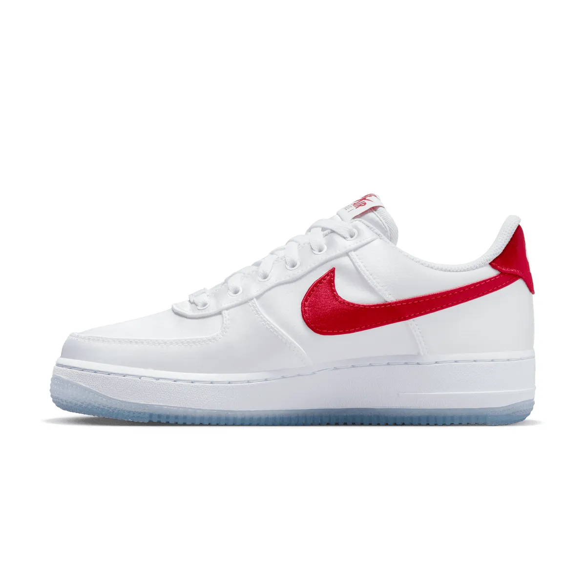 Wmns Air Force 1 ??07 'Satin White Red' Family Fit