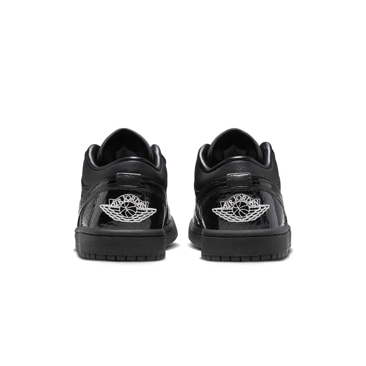 Joint Care Wmns Air Jordan 1 Low 'Black Croc'