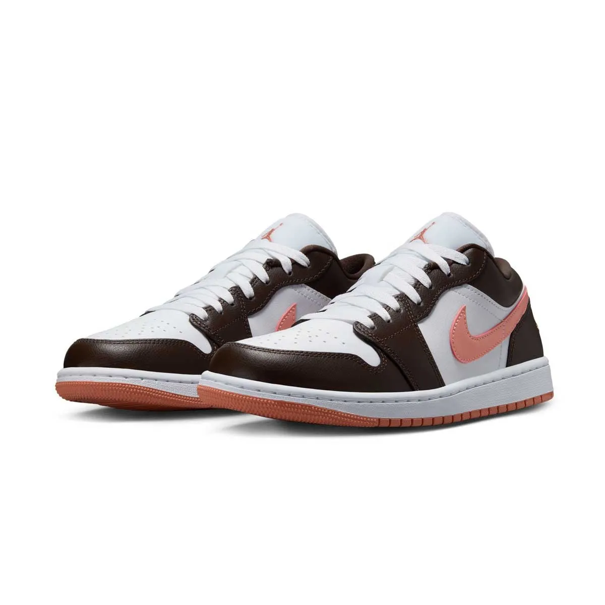 Moist Guard Spring Bloom Wmns Air Jordan 1 Low 'White Baroque Brown