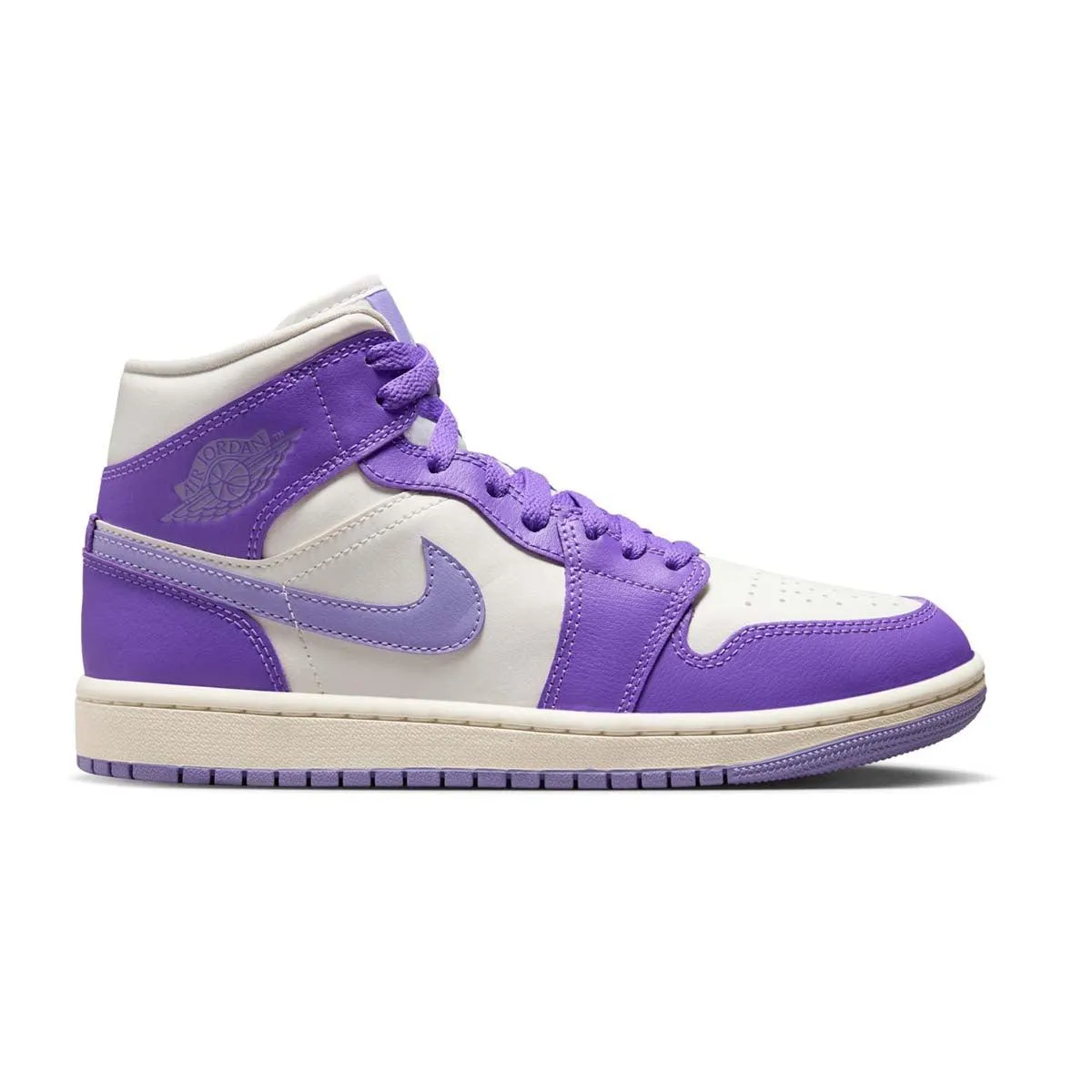 Wmns Air Jordan 1 Mid 'Action Grape' Rapid Motion Joint Care