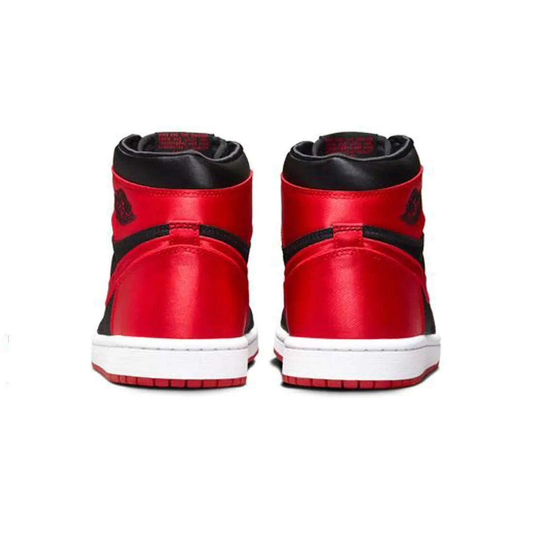 Wmns Air Jordan 1 High OG 'Satin Bred' Outfit Key Pair Quick