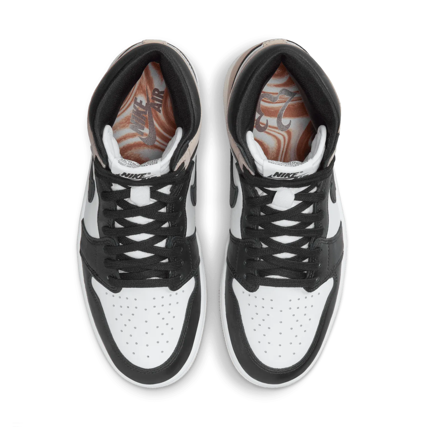 Pastel tone Bright Neon Wmns Air Jordan 1 Retro High 'Latte'