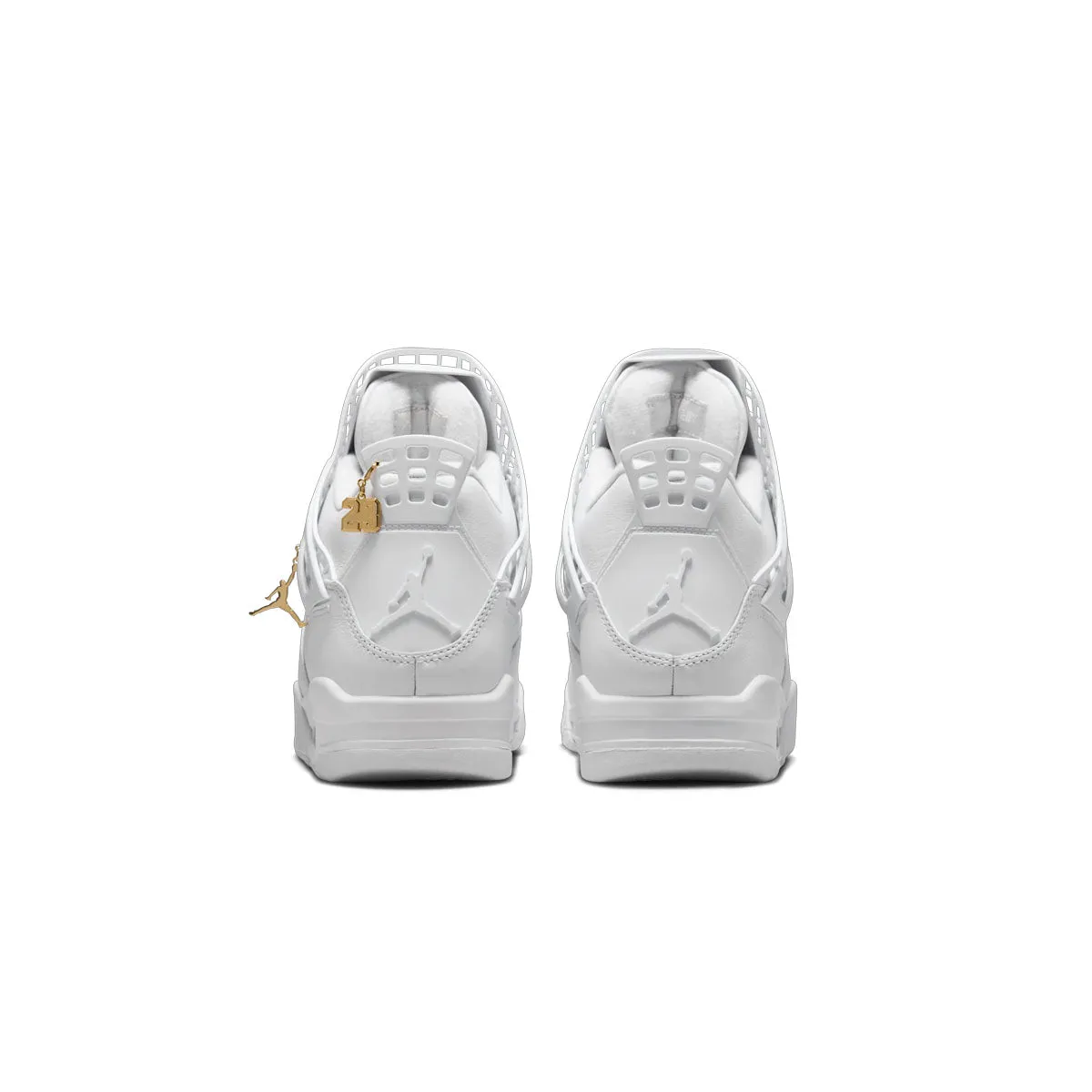 Modern Bold slow walk Wmns Air Jordan 4 Net 'White'