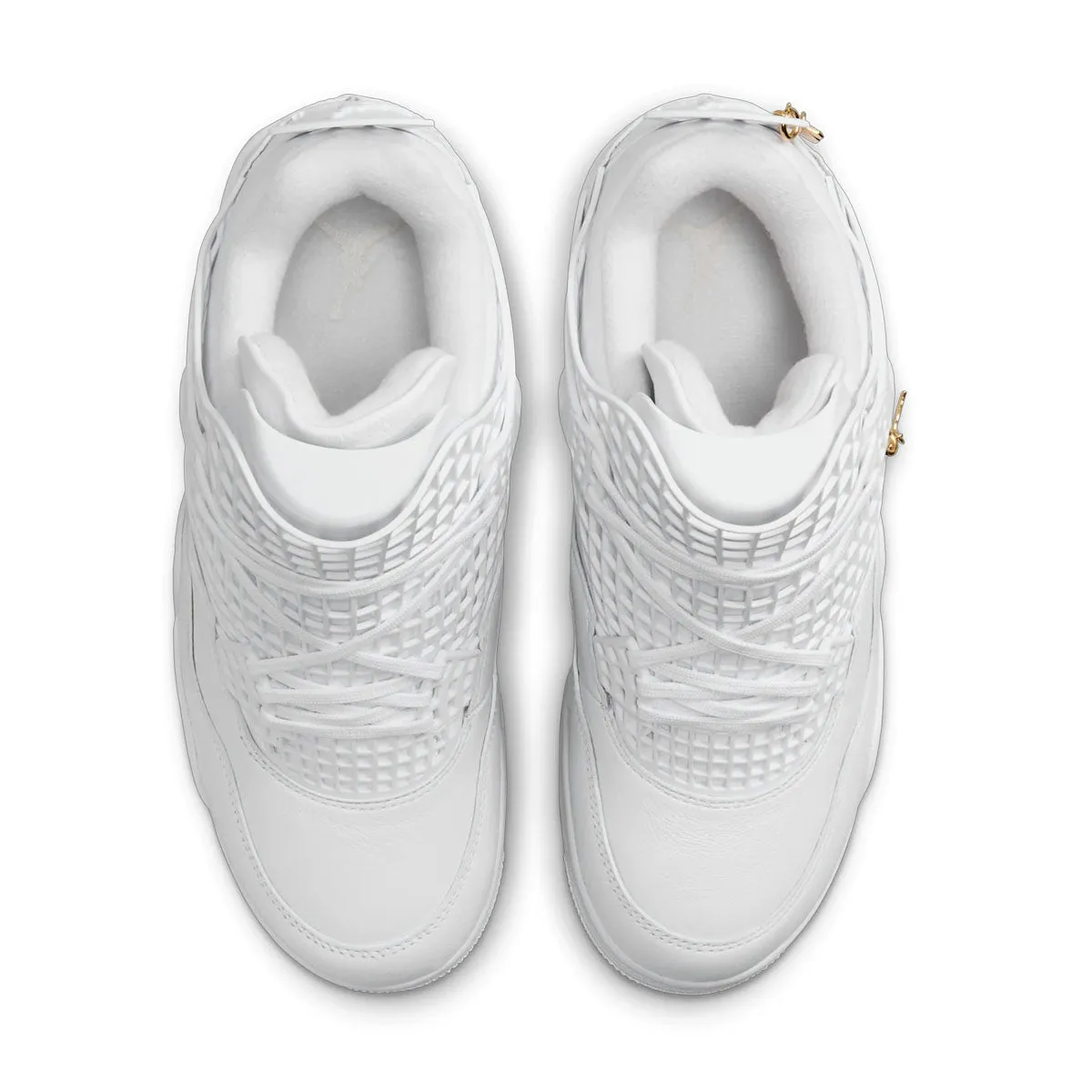 Wmns Air Jordan 4 Net 'White' Matte Base Family Fit