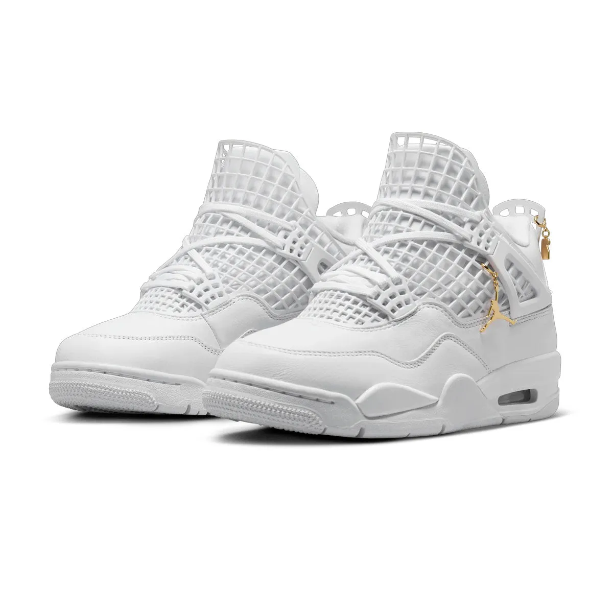 Boho Free Wmns Air Jordan 4 Net 'White'