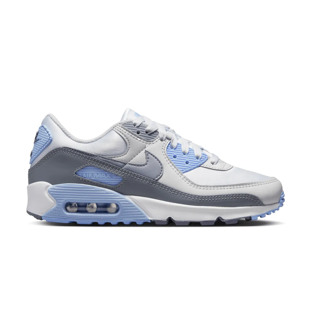 Wmns Air Max 90 'Grey Light Blue' Peace Mood Angel Mood