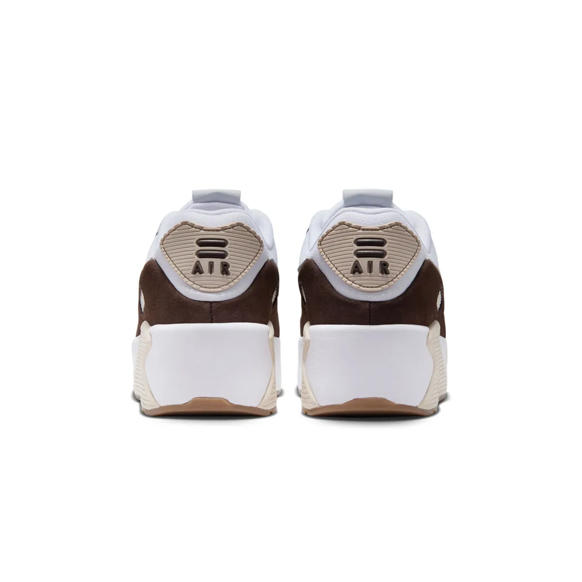 Wmns Air Max 90 LV8 'Tan Brown' Ventilated Mesh Travel Enthusiasts Agile Path