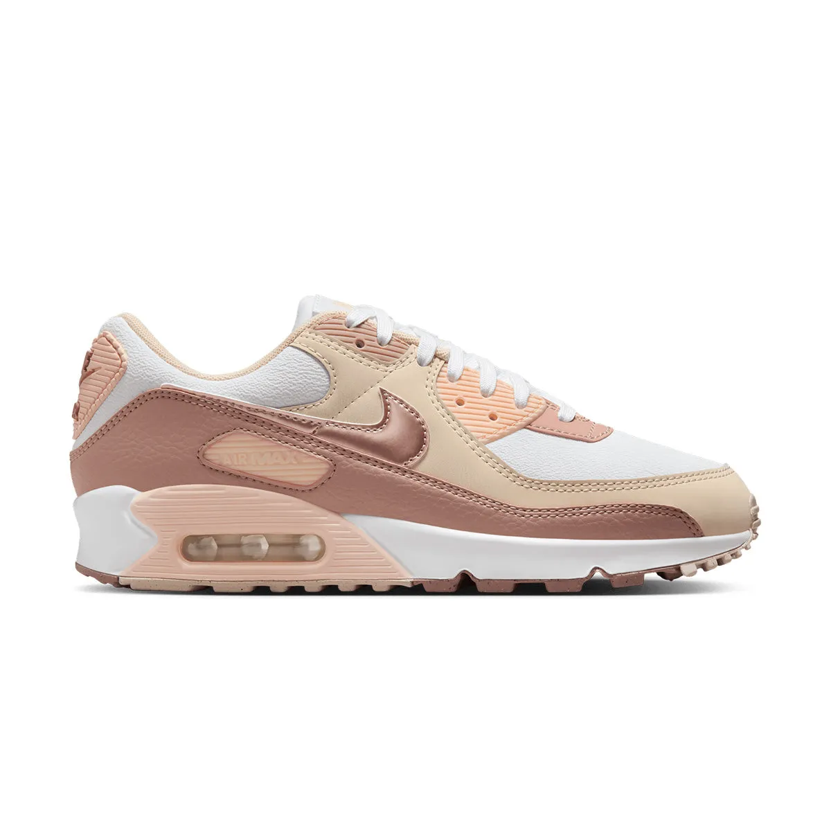 Modern Edge Wmns Air Max 90 Nn Prm 'Velvet Brown Particle Pink'