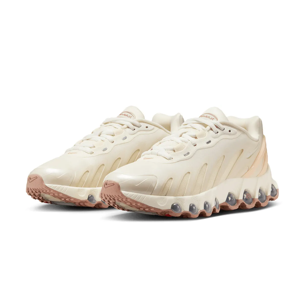 Wmns Air Max DN8 'Pearl White Particle Pink' Elastic laces warm glow