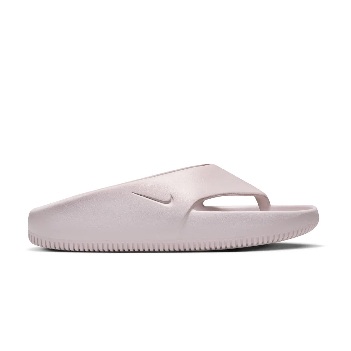 Wmns Calm Flip Flop 'Platinum Violet' mesh construction