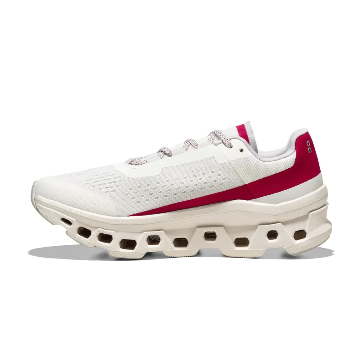 Street Glow Wmns Cloudmonster 'Ivory Grenadine'
