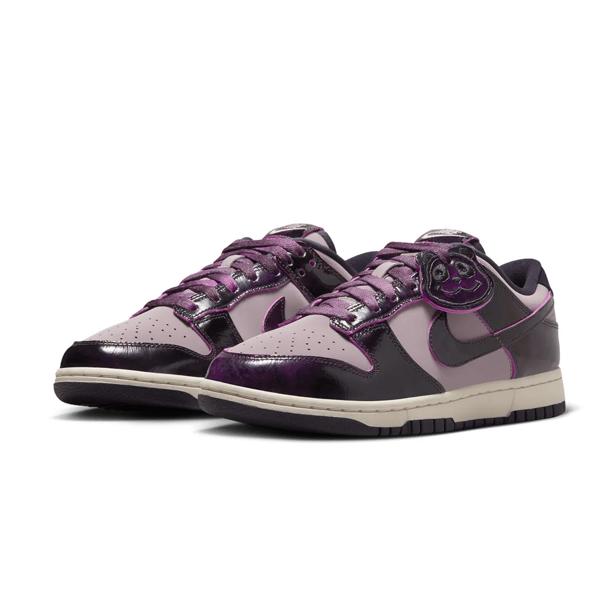 Memory Foam Durable outsole Wmns Dunk Low 'Panda Purple'