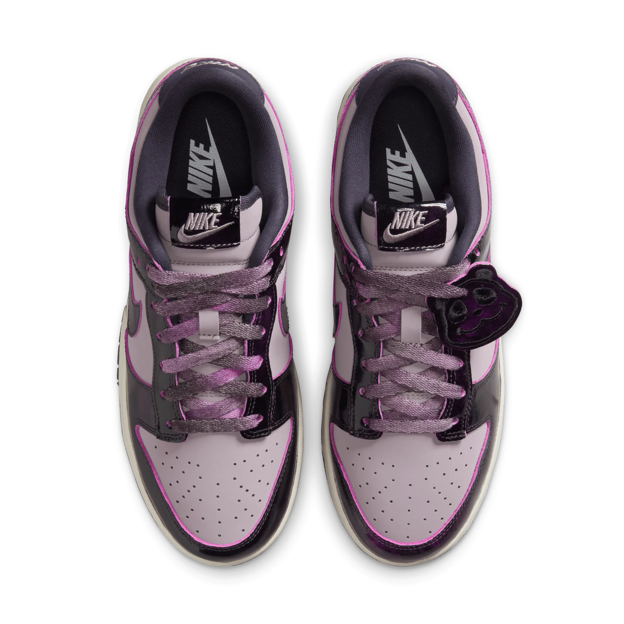Wmns Dunk Low 'Panda Purple' Fur Trim Canvas
