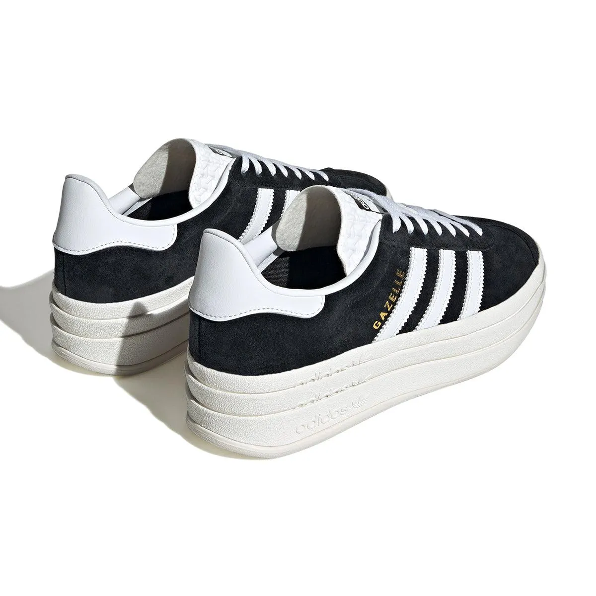 Wmns Gazelle Bold 'Black White' Celebrity Vibe