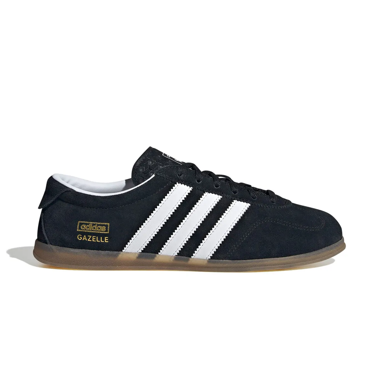 Wmns Gazelle Low Pro 'Black White Gum' Anti Odor Gym Workout