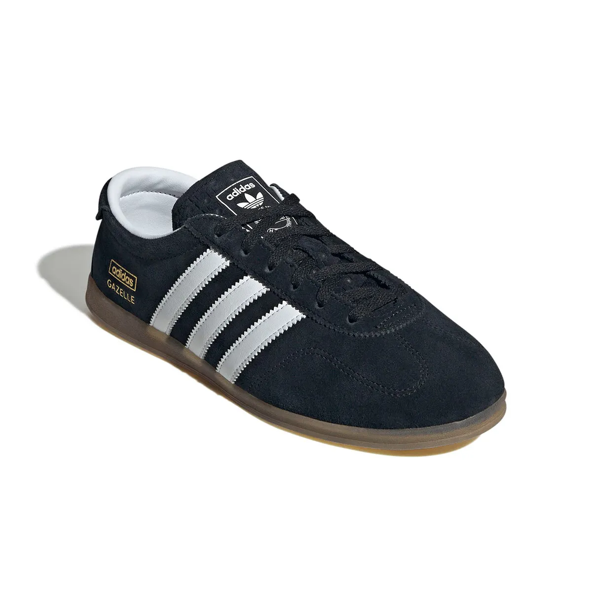 Wmns Gazelle Low Pro 'Black White Gum' Move Light